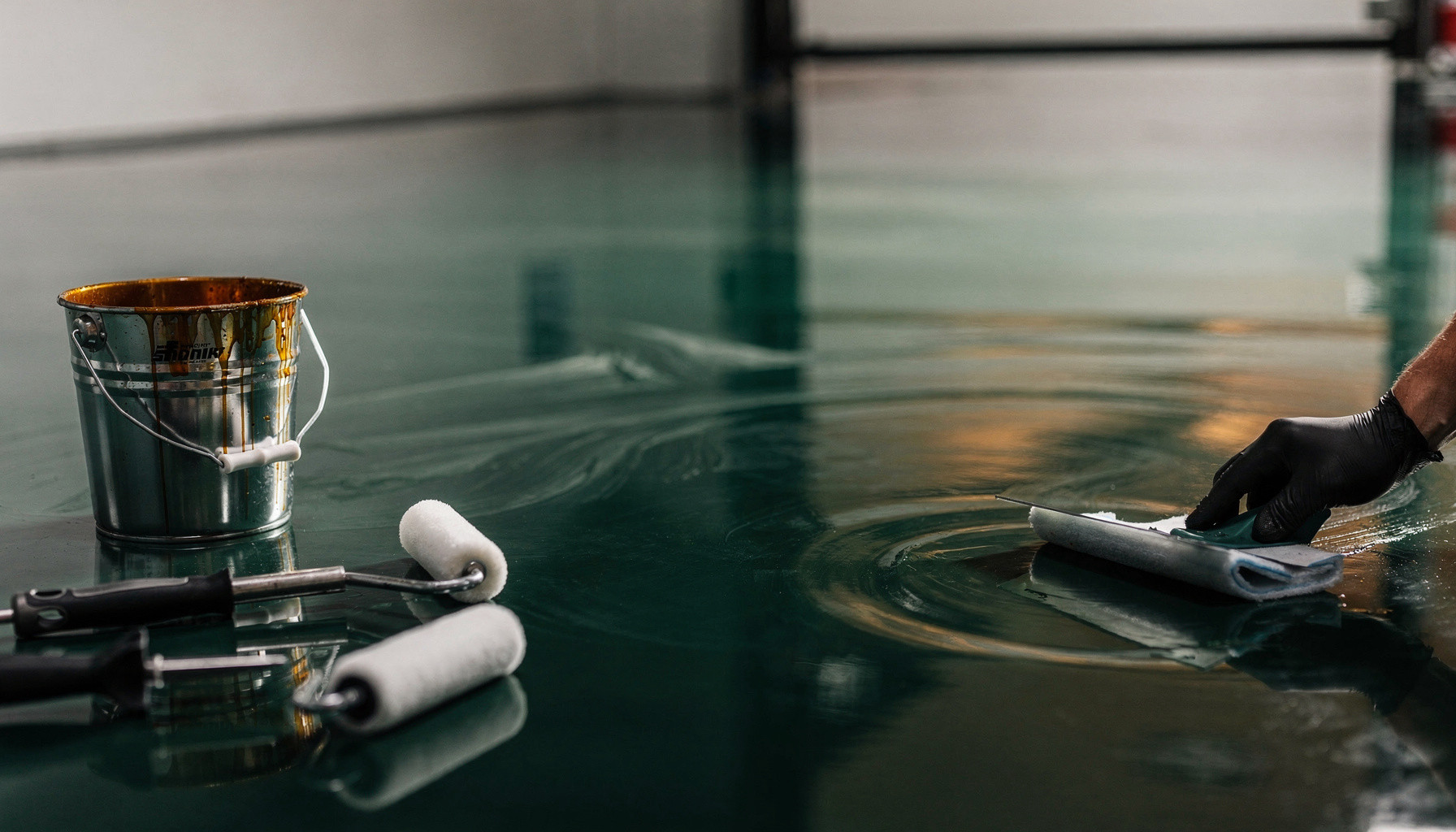 Laboratorio di resina epossidica — epoxy resin supplies projects website built with WebZum AI website creator